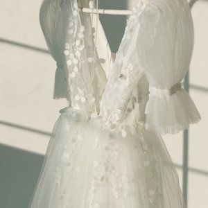 Short White Wedding Dress